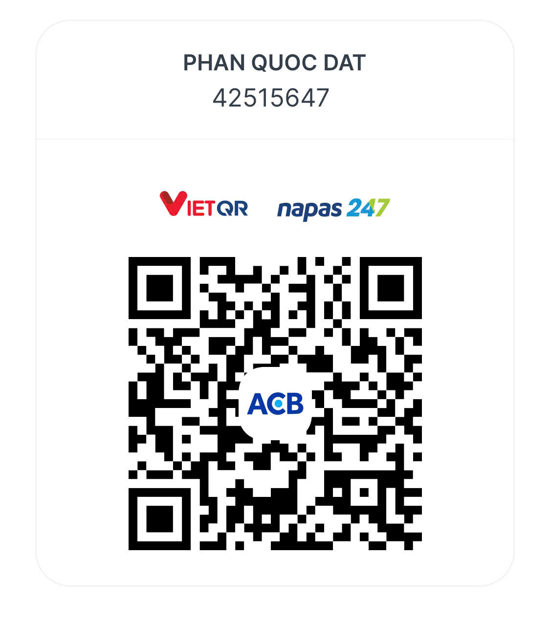 QR Code Donate